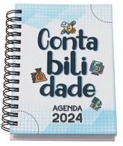 Agenda Profissões 2024 Capa Dura Laminada - Contabilidade