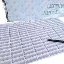 Agenda Salão Beleza - Grande 8 Profissionais Cabeleireiro A3 Agenda Salão Beleza - Grande 8 Profissionais Cabeleireiro A3