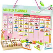 Agenda semanal Euclidean Cube Magnetic Behavior Kids 3+