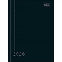Agenda Tilibra 2026 Diária Preta 2026 Planejamento Elegante 160 Folhas Capa dura