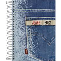 Agenda Tilibra Jeans Pequena 2 Dias por Página 2022 Agenda Tilibra Jeans Pequena 2 Dias por Página 2022