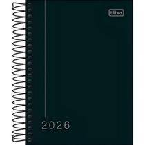 Agenda Tilibra Pepper Espiral Preta M4 2026