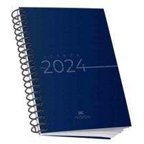 Agenda Vision Espiral Dac 2024 Maior 4134 Azul