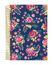 Agendas diárias Address Book Bloom Vintage Floral Hardcover