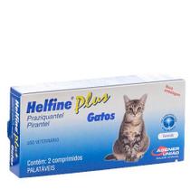 Agener helfine plus gatos -2 comprimidos