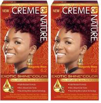 Agente de coloração capilar Creme of Nature Exotic Shine 6.2 Burgundy