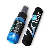 Agente de Limpeza Z Clear Spray Antiembaçante 30 ml e Pano de Microfibra Agente de Limpeza Z Clear Spray Antiembaçante 30 ml e Pano de Microfibra