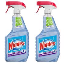 Agente de Limpieza Windex Crystal Rain 2x770 ml Azul