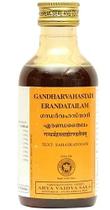 Agente de modelagem de cabelo Kottakkal Gandharvahasthadi Erand Tailam 400ml