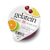 Agente espessante Medtrition Gelatein Fruit Punch 20g de proteína