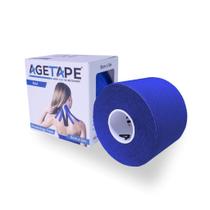 Agetape Kinesiology Tape 5cm X 5m - Azul Escuro Agetape Kinesiology Tape 5cm X 5m - Azul Escuro