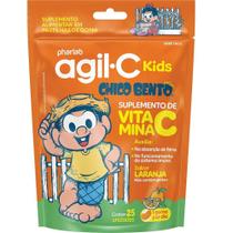 Agil c kids laranja 30mg 25 gomas pharlab Agil c kids laranja 30mg 25 gomas pharlab