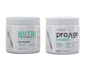 Agilise Kit Cronograma Capilar Máscara Pro Age + Nutriforce Agilise Kit Cronograma Capilar Máscara Pro Age + Nutriforce
