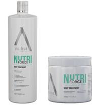 Agilise Kit Nutri Force Shampoo 1l e Máscara 500gr Nutrição