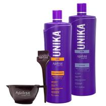 Agilise Unika Ojon Progressiva 1L Shampoo Anti Residuo 1L KIT Profissional