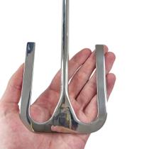 Agitador Âncora U com 90mm e haste de 300mm em aço inox 304L Agitador Âncora U com 90mm e haste de 300mm em aço inox 304L