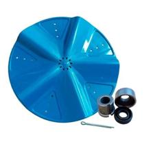 Agitador batedor new maq 10 kg azul 38cm com bucha - RM PLASTICOS
