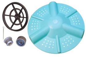 Agitador batedor polia kit bucha tanquinho mueller super pop verde