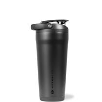 Agitador de aço inoxidável isolado HydroJug 700mL preto Agitador de aço inoxidável isolado HydroJug 700mL preto