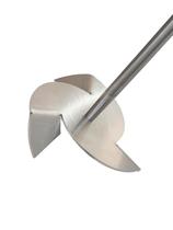 Agitador DeltaS com 115mm, haste de 350mm, em aço inox 304L
