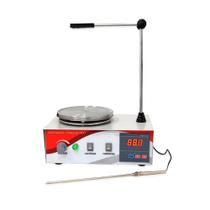 Agitador Magnético 2.400 RPM até 4L com Aquecimento HJ-4 - Satra