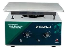 Agitador Magnético Com Aquecimento Capacidade 10 Litros