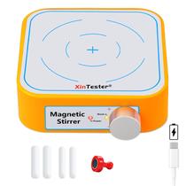 Agitador Magnético Elétrico Xin Tester 3000 RPM Recarregável 2 L Agitador Magnético Elétrico Xin Tester 3000 RPM Recarregável 2 L