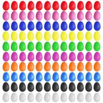 Agitadores de ovos de plástico Olutacot 120 unidades para crianças aprendendo DIY