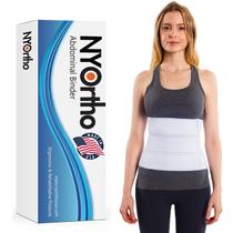 Aglutinante abdominal NyOrtho, suporte pós-cirúrgico unissex de 3 painéis