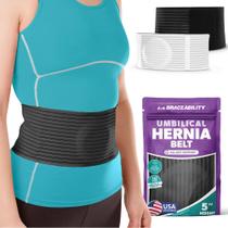 Aglutinante umbilical abdominal BraceAbility Hernia Belt L/XL 5