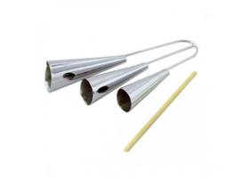 Agogo gope triplo cromado Agogo gope triplo cromado