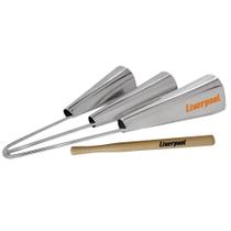 Agogô Triplo Em Aço Cromado Agtrc Liverpool