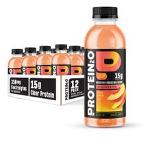 Água com infusão de proteína Protein2O Peach Mango 500 ml (pacote com 12)