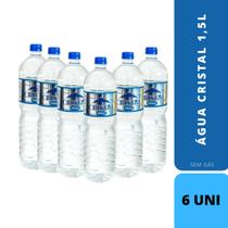 Agua cristal 1,5 l - c/ 6 un