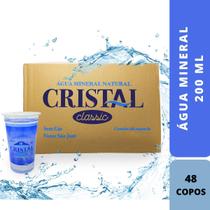 Agua Cristal 200 Ml - Com 48 Un