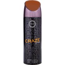 Água De Cheiro Masculina Armaf Craze Spray Corporal 200 Ml