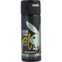 Água De Cheiro Masculina Playboy New York Spray Corporal 120 Ml Água De Cheiro Masculina Playboy New York Spray Corporal 120 Ml