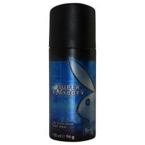 Água De Cheiro Masculina Playboy Super Spray Corporal 150 Ml Água De Cheiro Masculina Playboy Super Spray Corporal 150 Ml