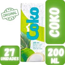 Água De Coco Coko 200Ml 27 Unidades Ideal - Gelo De Coco/Des Água De Coco Coko 200Ml 27 Unidades Ideal - Gelo De Coco/Des