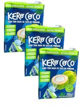 Água De Coco Kero Coco Caixa 200ml baixa caloria- Kit 10un - Lynx produções