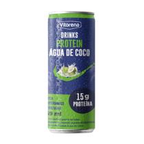 Água de Coco Proteica Original Vitorena 269 ml - Bebida Funcional com Colágeno