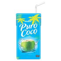 Agua De Coco Puro Coco - 180 Ml - Kit Com 27 Unidades