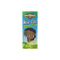 Água de coco sabor limão - os aventureiros - 200ml