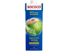 Água de Coco Sococo Integral 1L