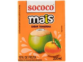 Água de Coco Sococo Mais Natural 200ml