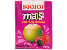 Água de Coco Sococo Mais Natural 200ml