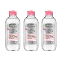 Água de limpeza Garnier SkinActive Micellar 400 ml (pacote com 3)