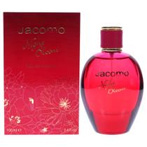 Água de perfume em spray Jacomo Night Bloom 3,4 onças Água de perfume em spray Jacomo Night Bloom 3,4 onças