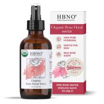 Água de Rosas Orgânica HBNO Certificada USDA 120 ml em Spray