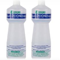 Água Deionizada, Sem Perfume, 1 Litro 2 Unidades Água Deionizada, Sem Perfume, 1 Litro 2 Unidades